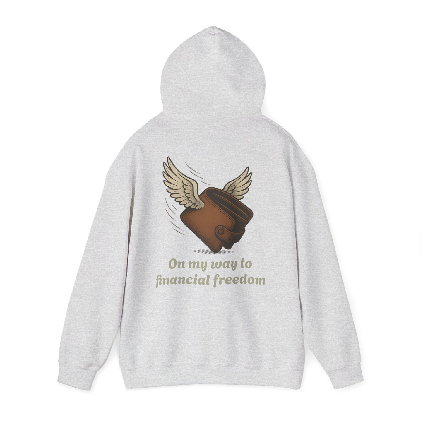 ''Becoming - Financial Freedom'' Unisex Hooded Sweatshirt