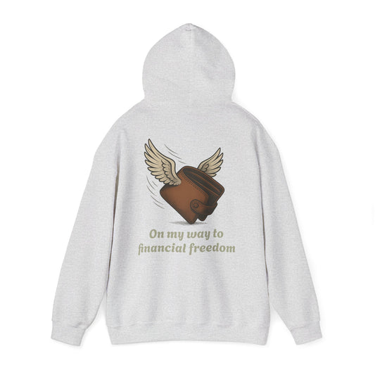 ''Becoming - Financial Freedom'' Unisex Hooded Sweatshirt