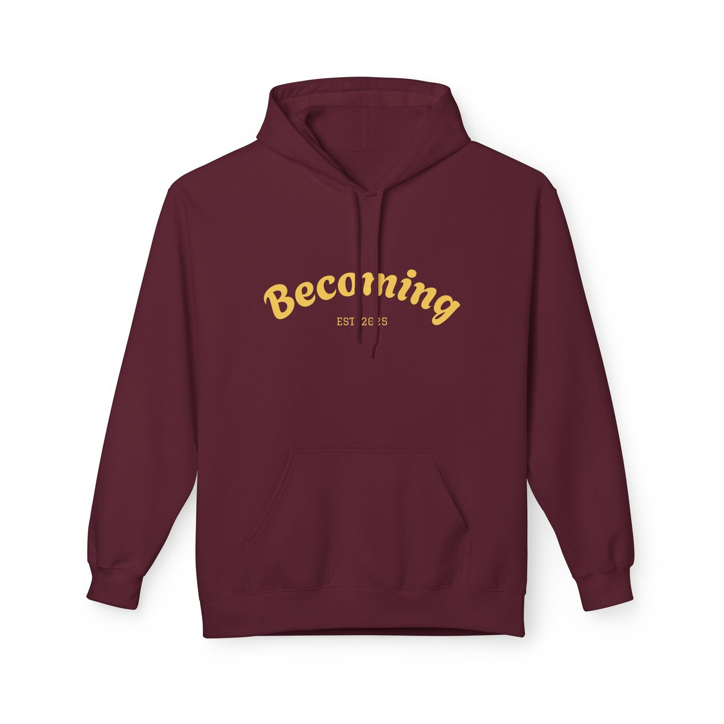 ''Becoming - No Limits'' 80% Cotton Hoodie