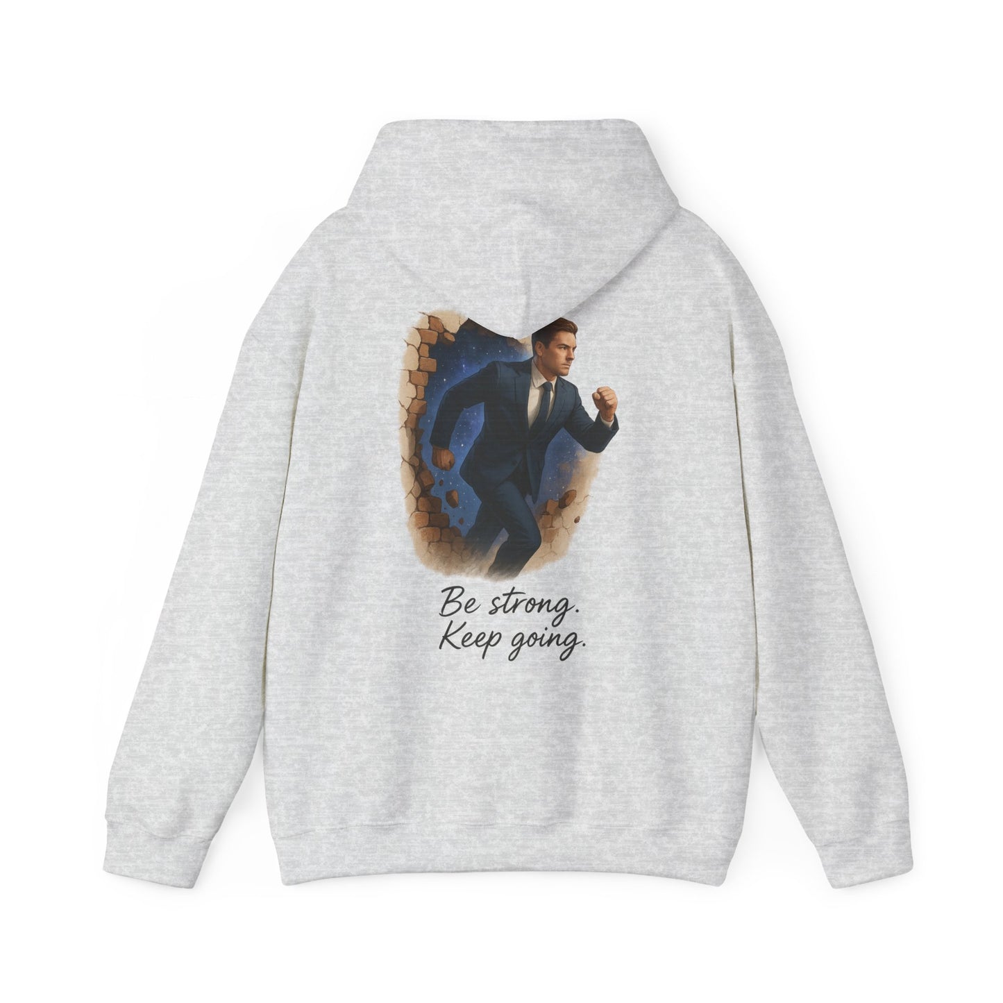 ''Keep going'' Unisex Hooded Sweatshirt