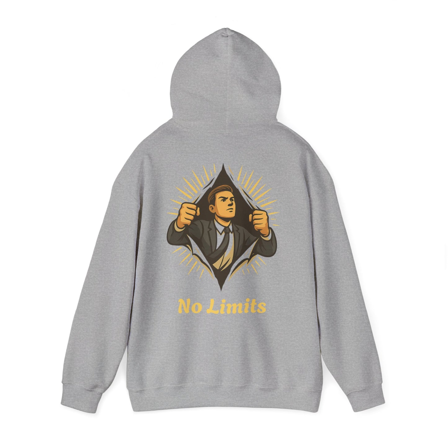 ''Becoming - No Limits'' Unisex Hooded Sweatshirt
