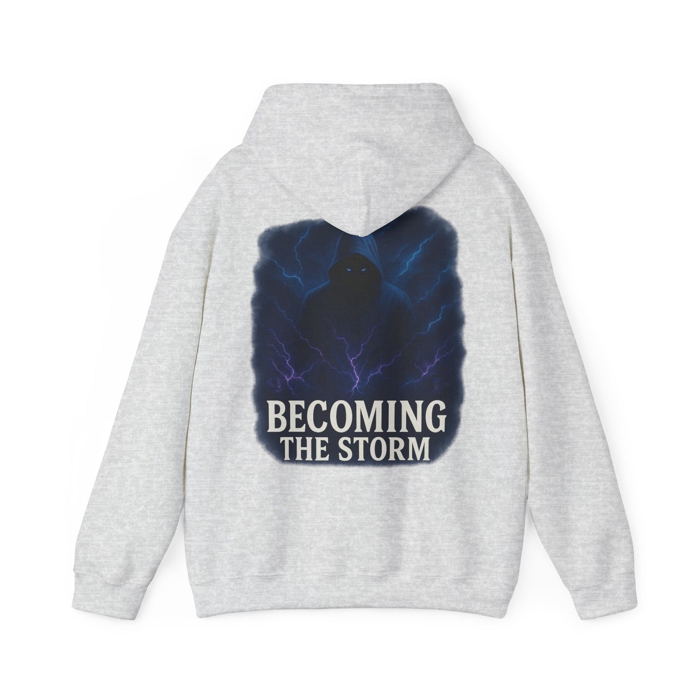 "Becoming the storm'' Unisex Hooded Sweatshirt