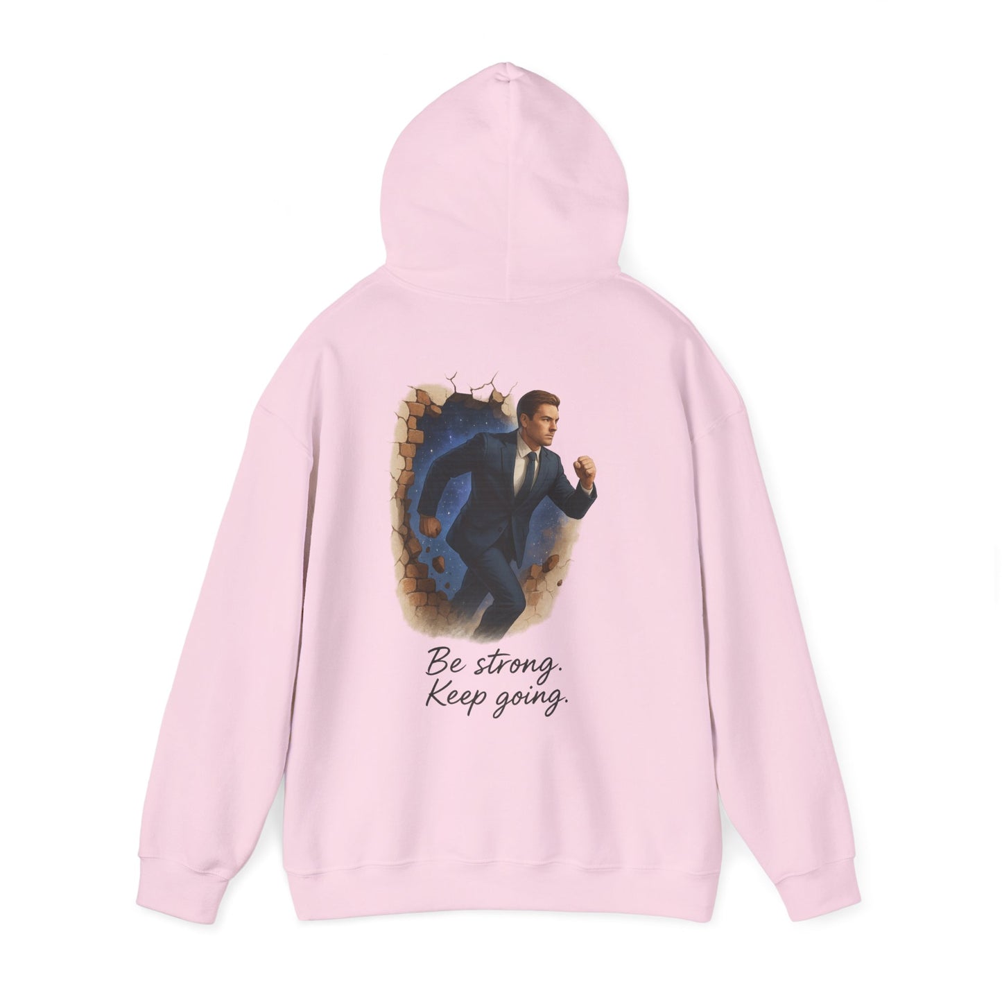 ''Keep going'' Unisex Hooded Sweatshirt