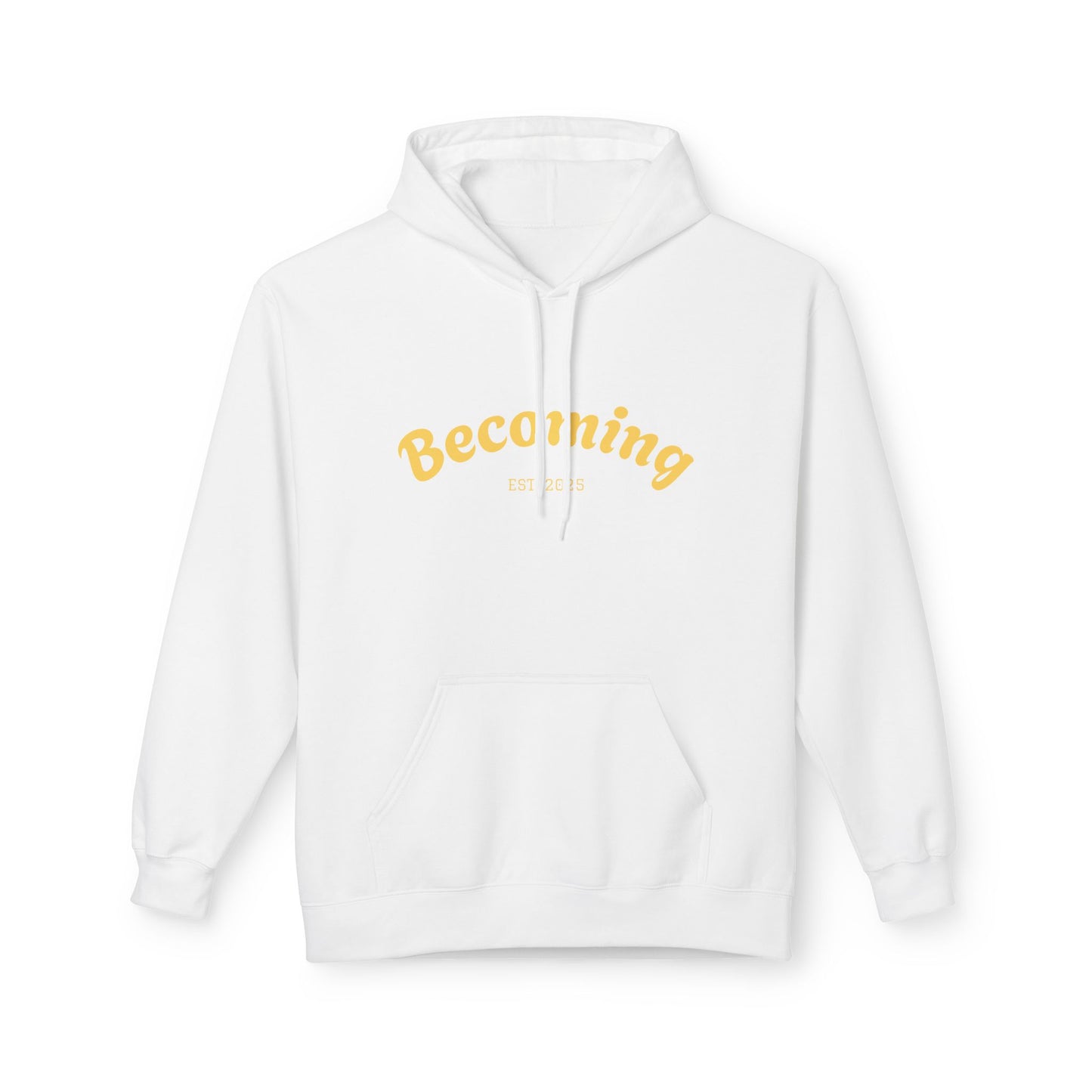 ''Becoming - No Limits'' 80% Cotton Hoodie