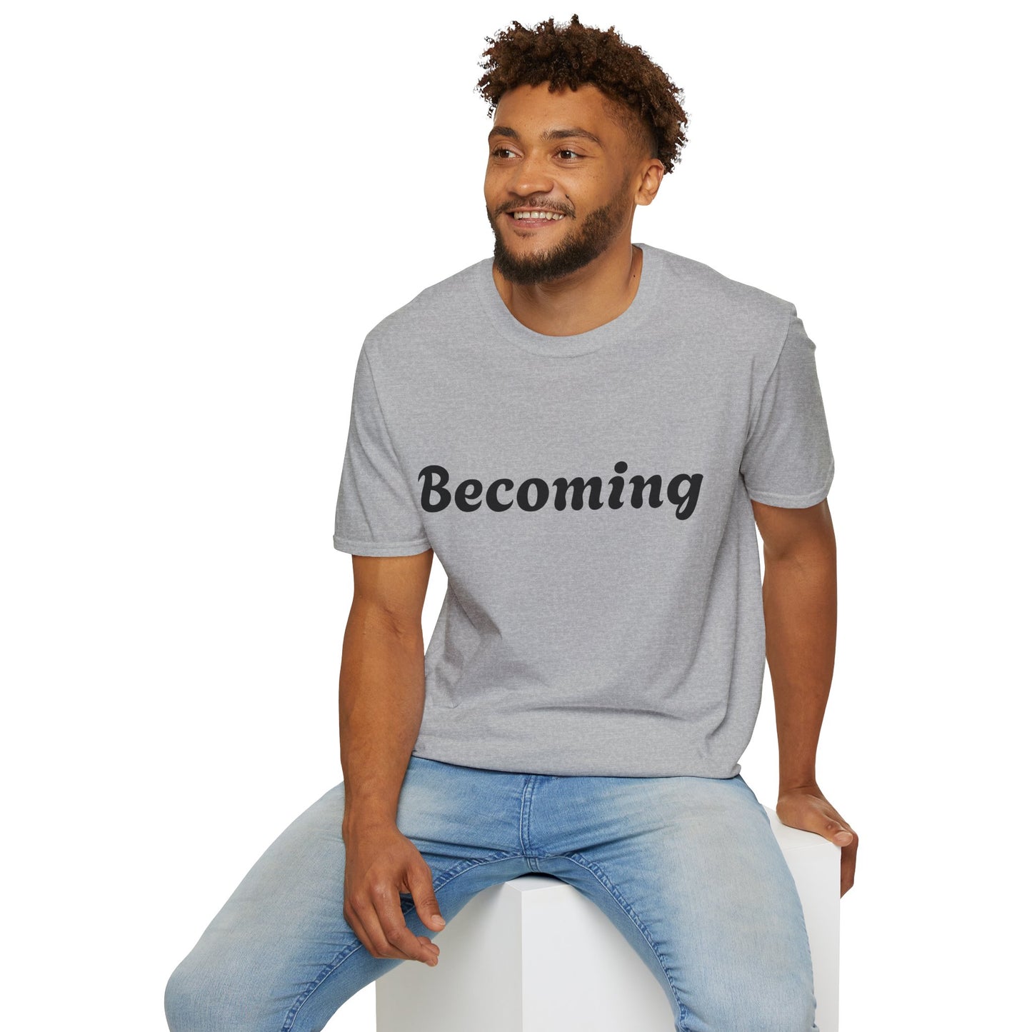 ''Becoming-First Release'' Unisex Softstyle T-Shirt - Limited