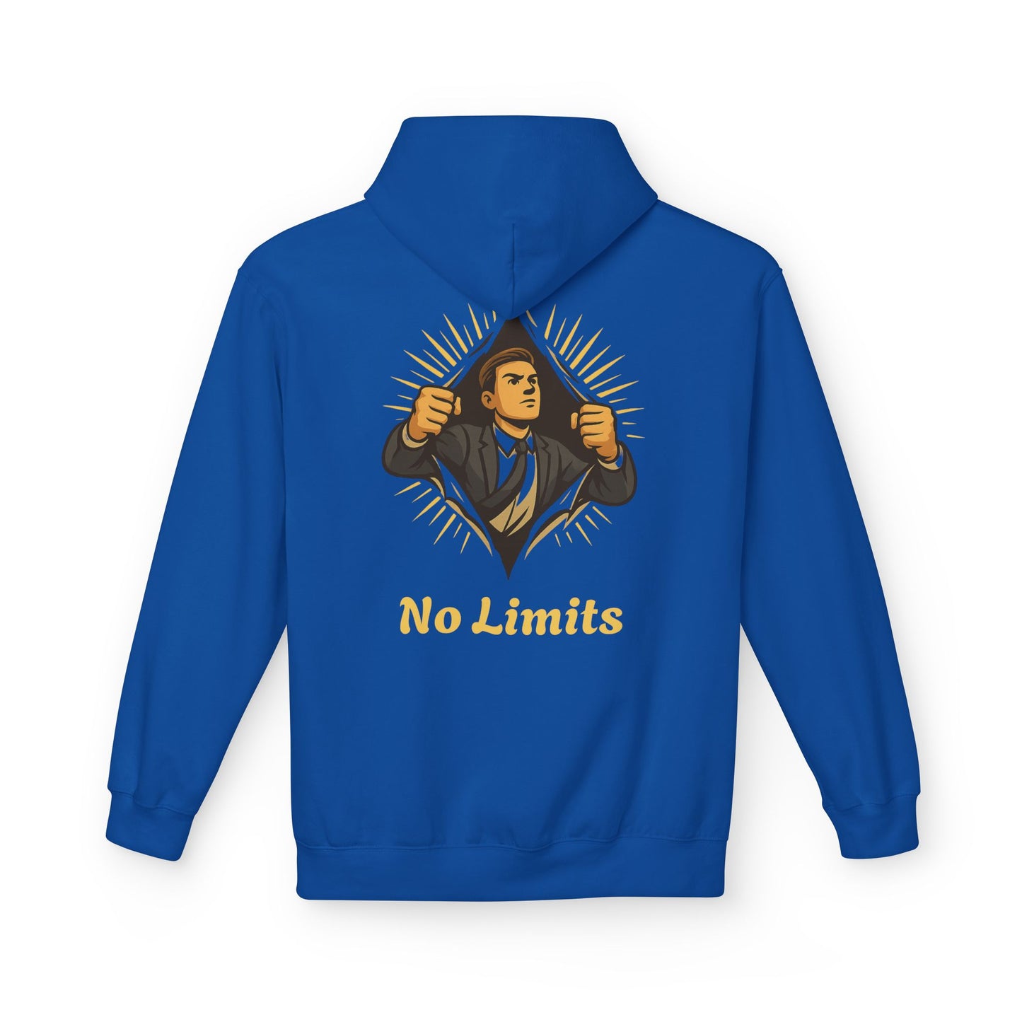 ''Becoming - No Limits'' 80% Cotton Hoodie
