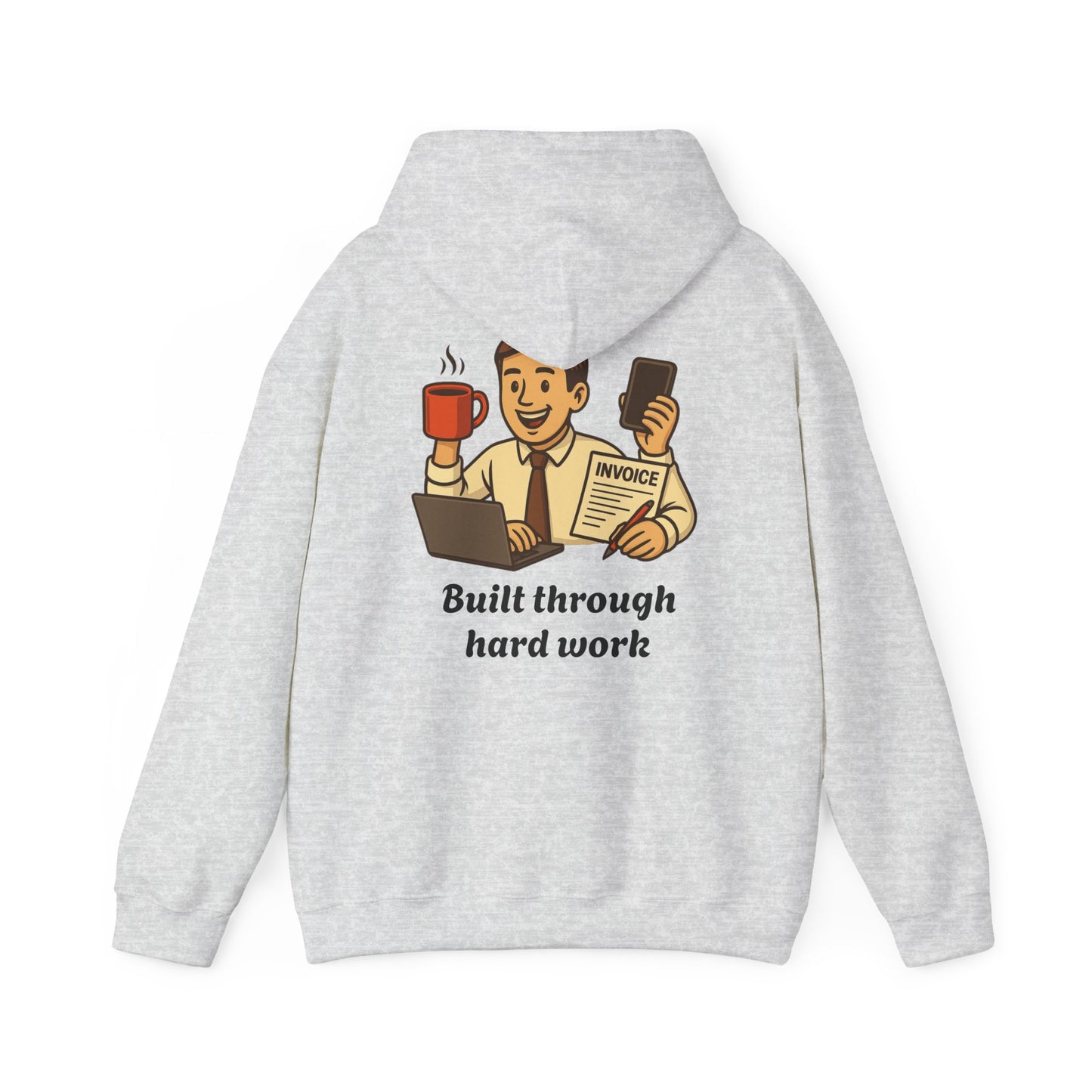 ''Becoming - Built'' Unisex Hooded Sweatshirt