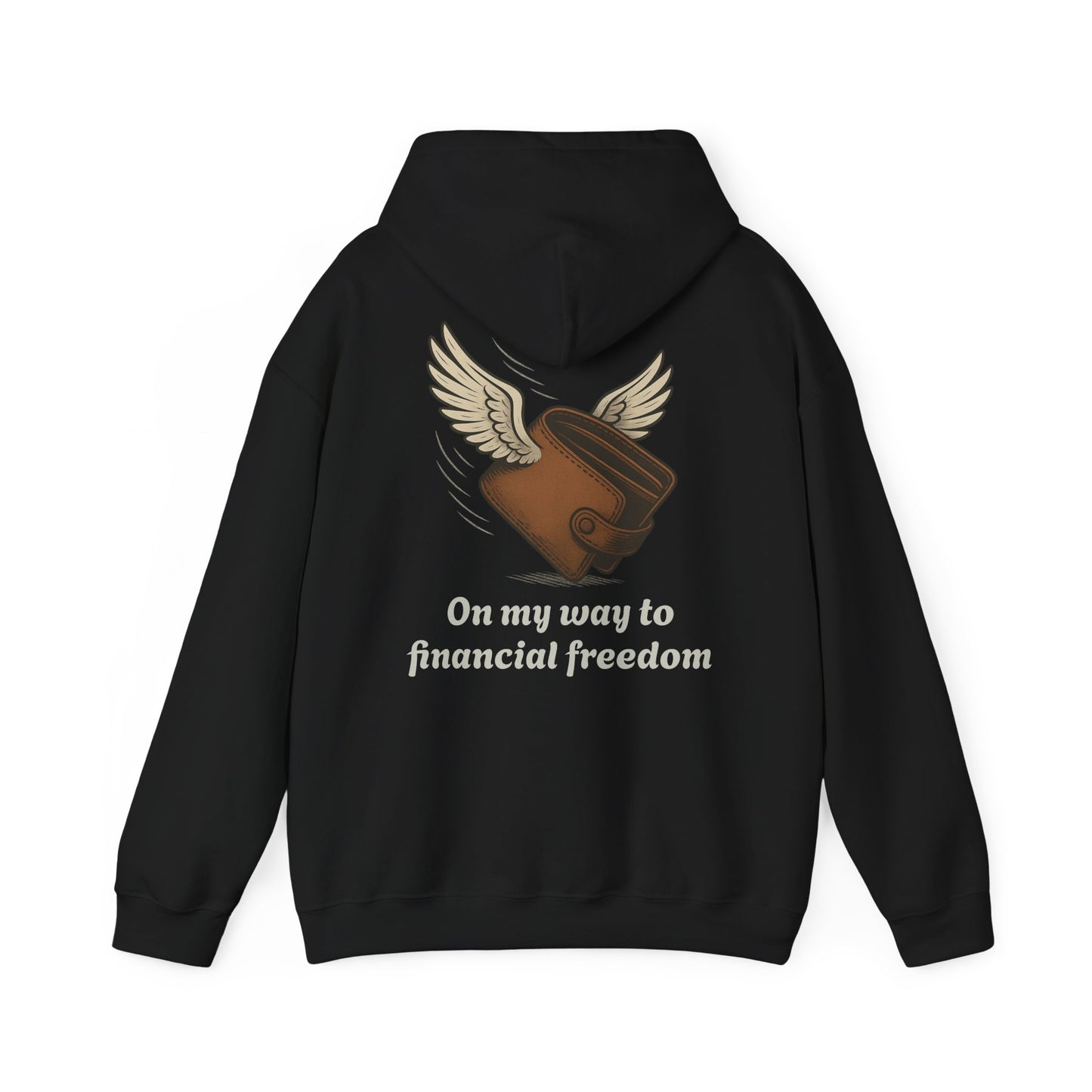''Becoming - Financial Freedom'' Unisex Hooded Sweatshirt