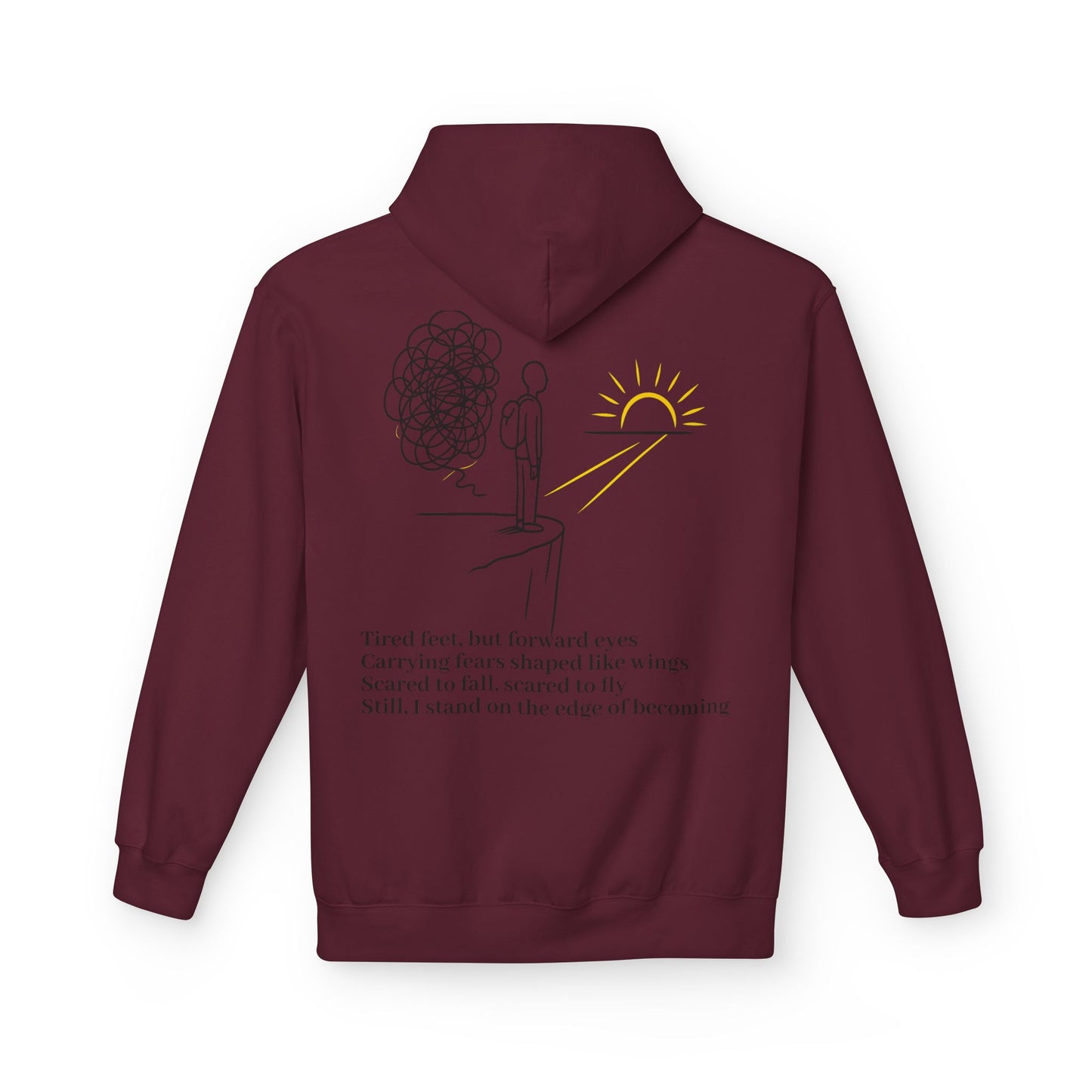 ''Becoming'' Unisex Midweight Softstyle Fleece Hoodie