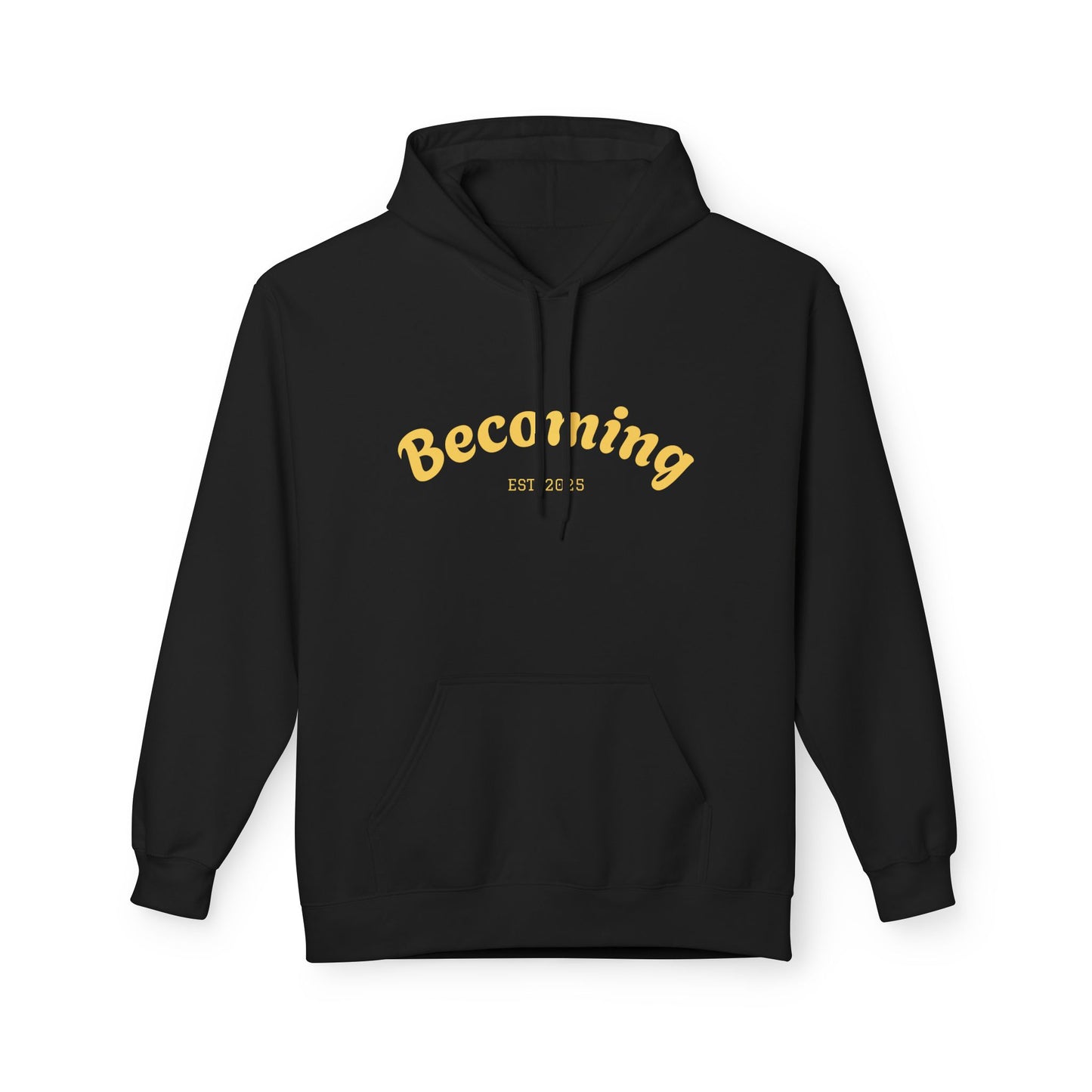 ''Becoming - No Limits'' 80% Cotton Hoodie