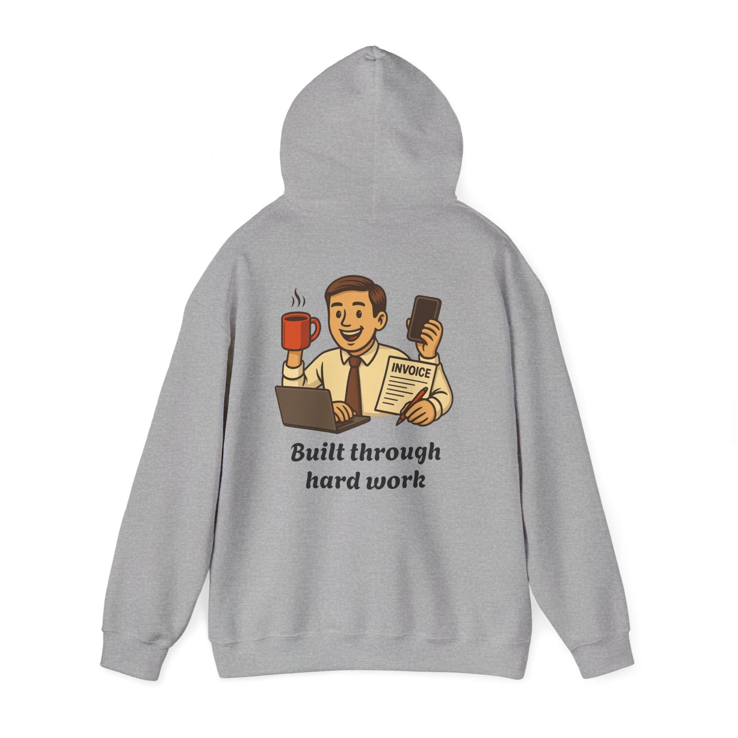 ''Becoming - Built'' Unisex Hooded Sweatshirt