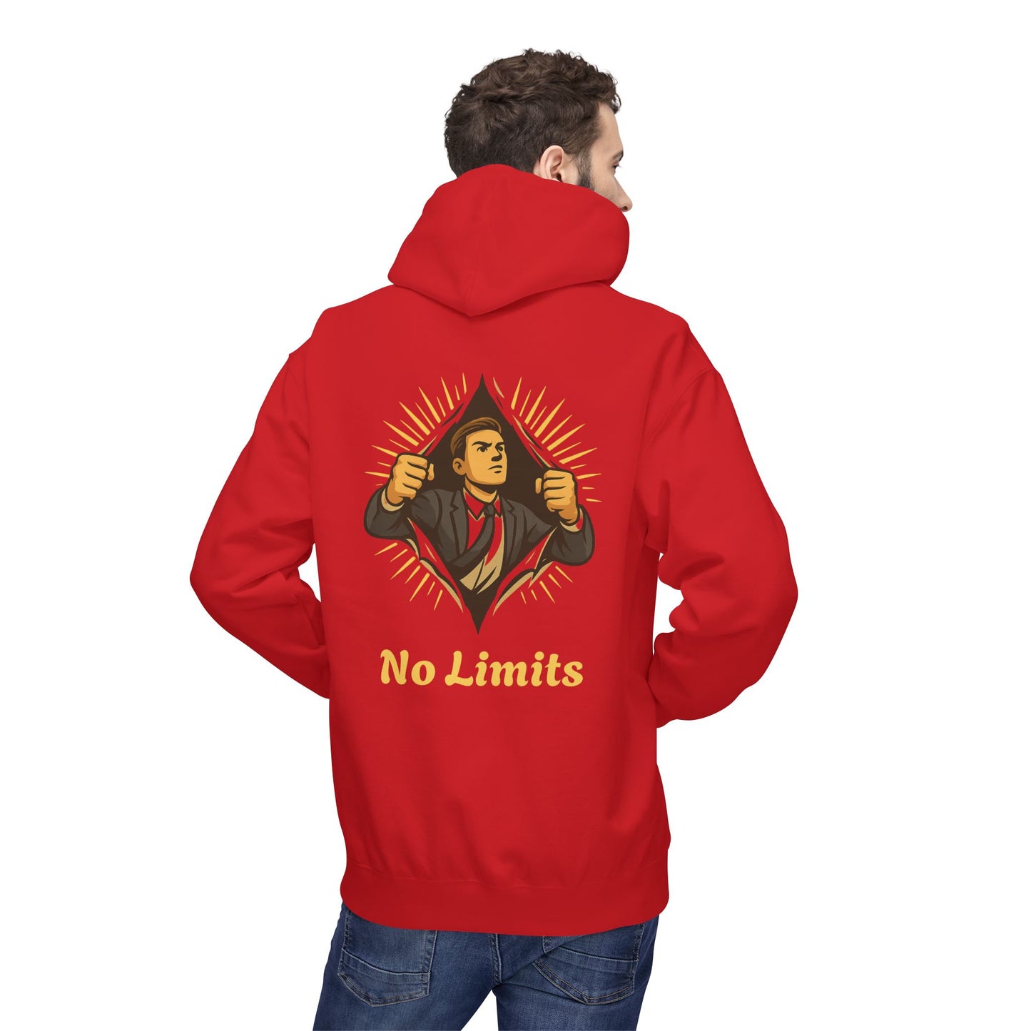 ''Becoming - No Limits'' 80% Cotton Hoodie