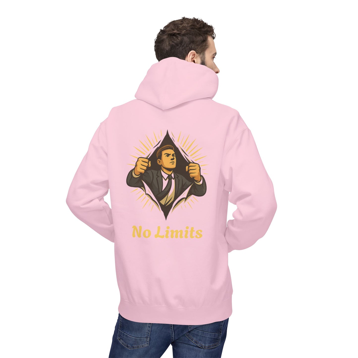 ''Becoming - No Limits'' 80% Cotton Hoodie