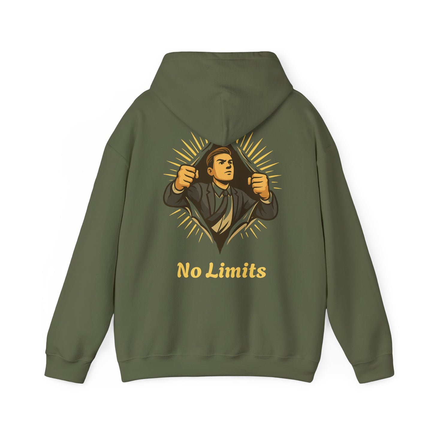 ''Becoming - No Limits'' Unisex Hooded Sweatshirt