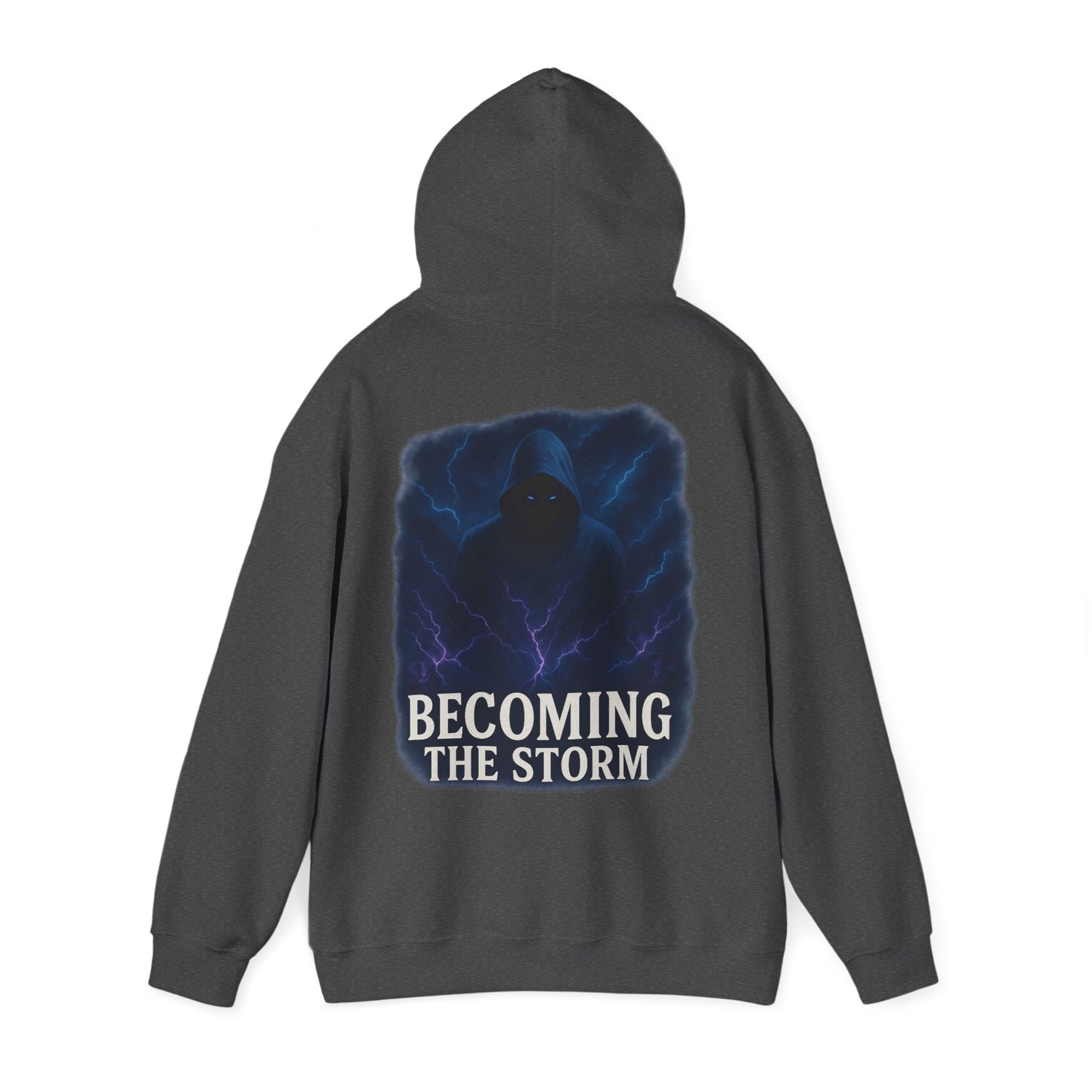 "Becoming the storm'' Unisex Hooded Sweatshirt