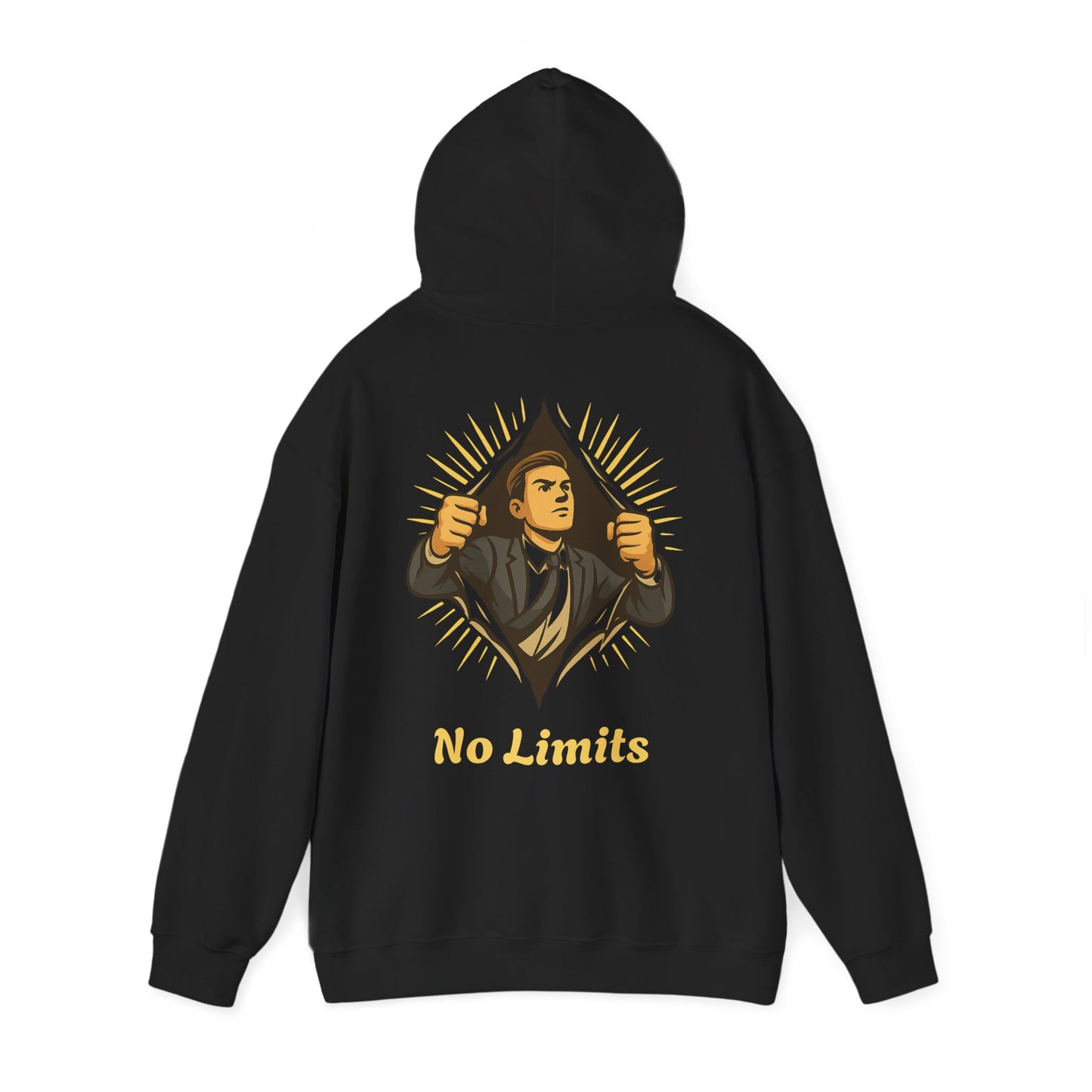 ''Becoming - No Limits'' Unisex Hooded Sweatshirt