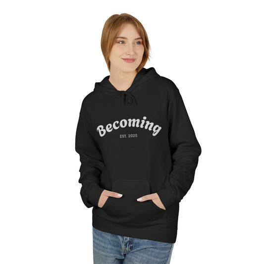 ''Becoming'' Unisex Midweight Softstyle Fleece Hoodie
