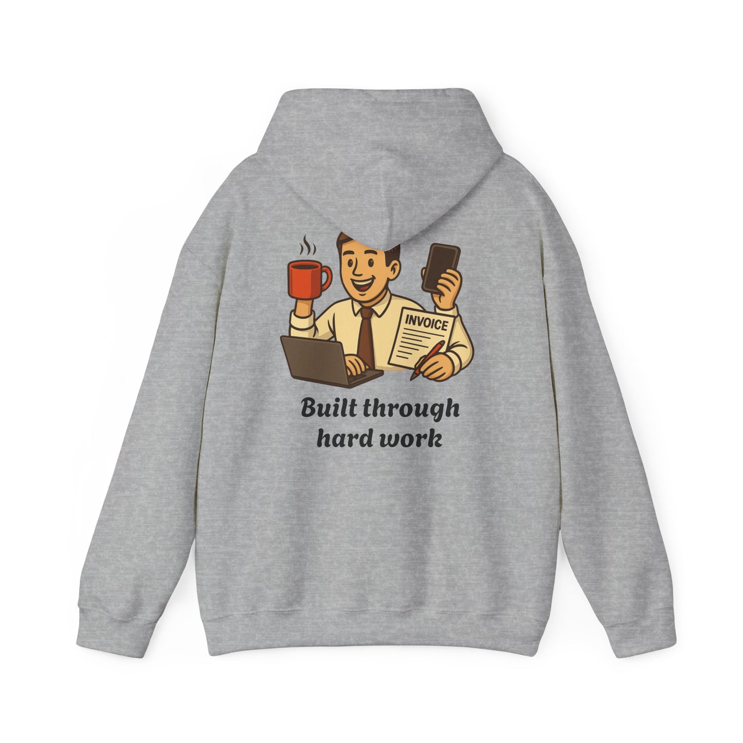 ''Becoming - Built'' Unisex Hooded Sweatshirt