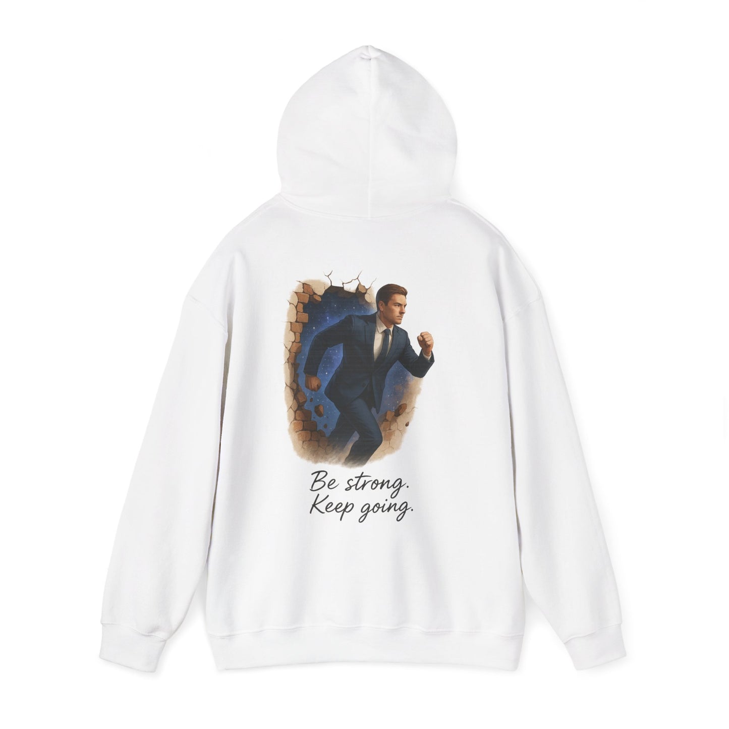 ''Keep going'' Unisex Hooded Sweatshirt