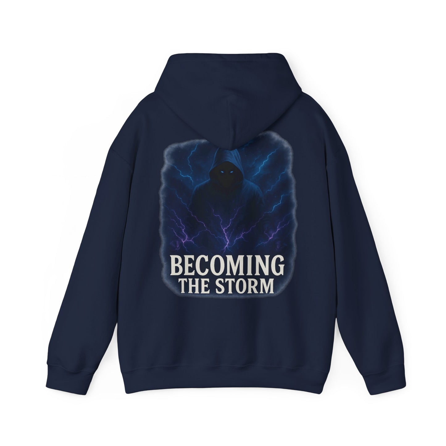 "Becoming the storm'' Unisex Hooded Sweatshirt