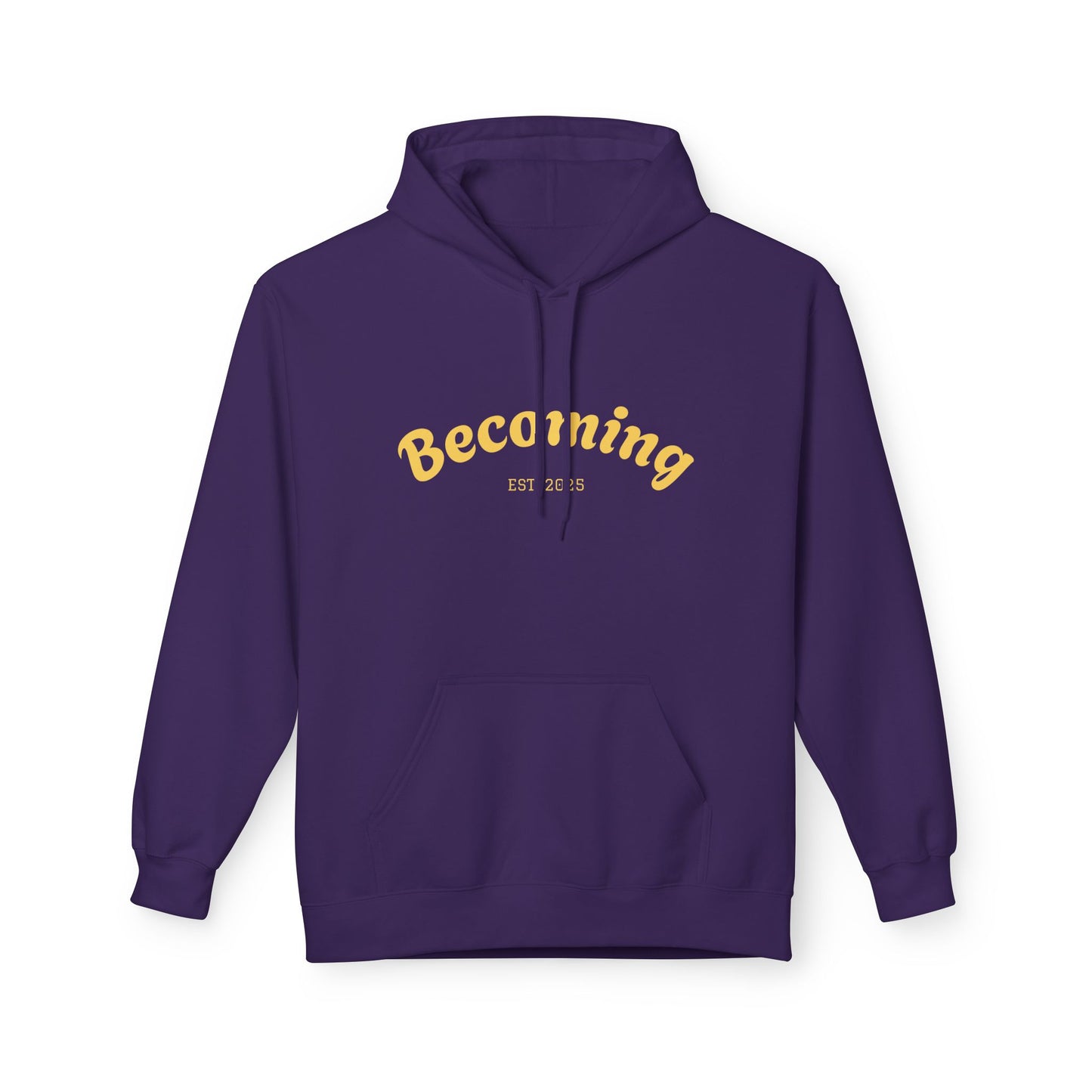''Becoming - No Limits'' 80% Cotton Hoodie