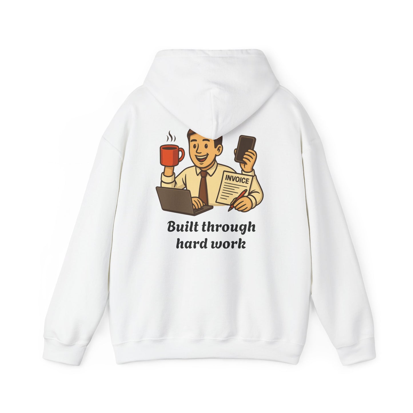 ''Becoming - Built'' Unisex Hooded Sweatshirt