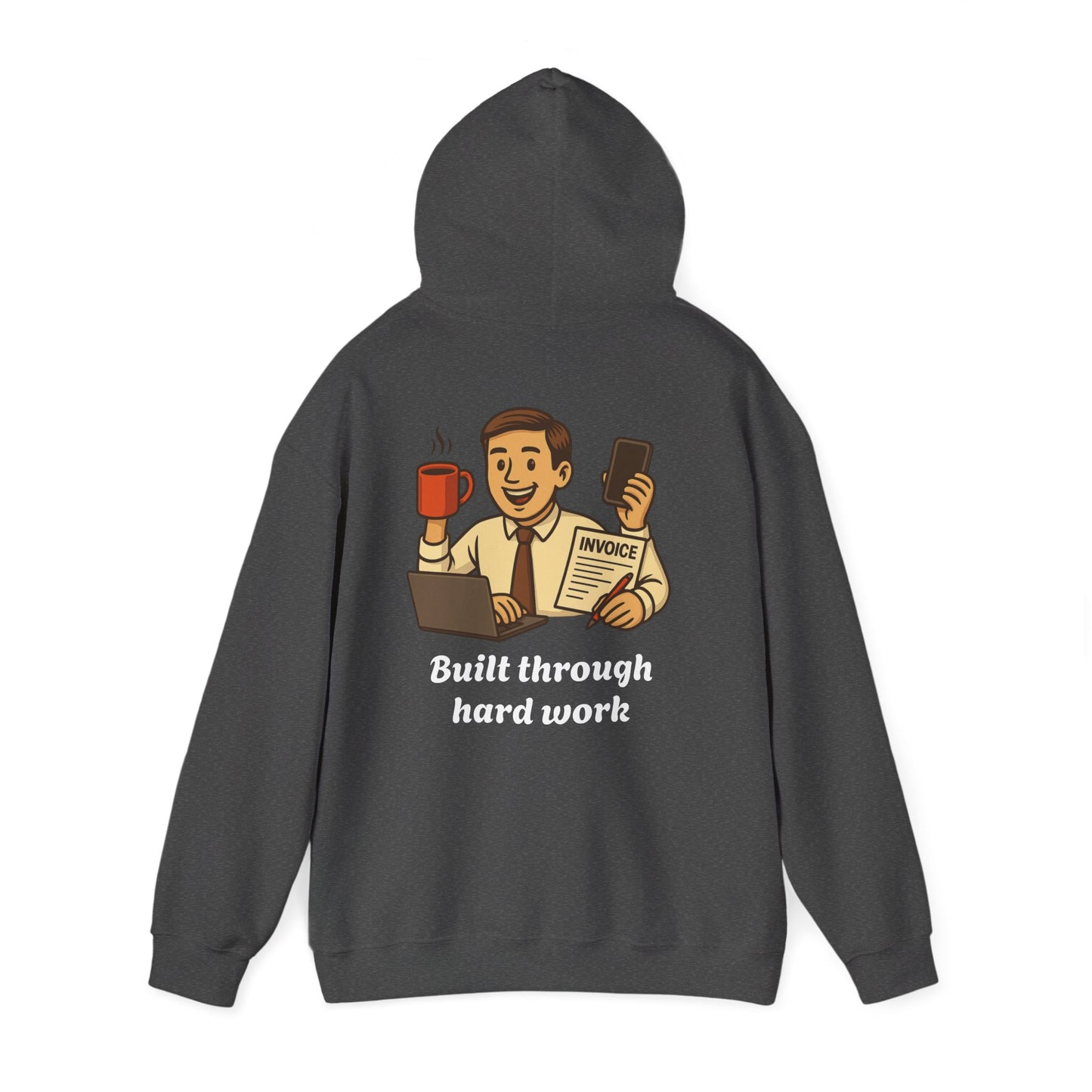 ''Becoming - Built'' Unisex Hooded Sweatshirt