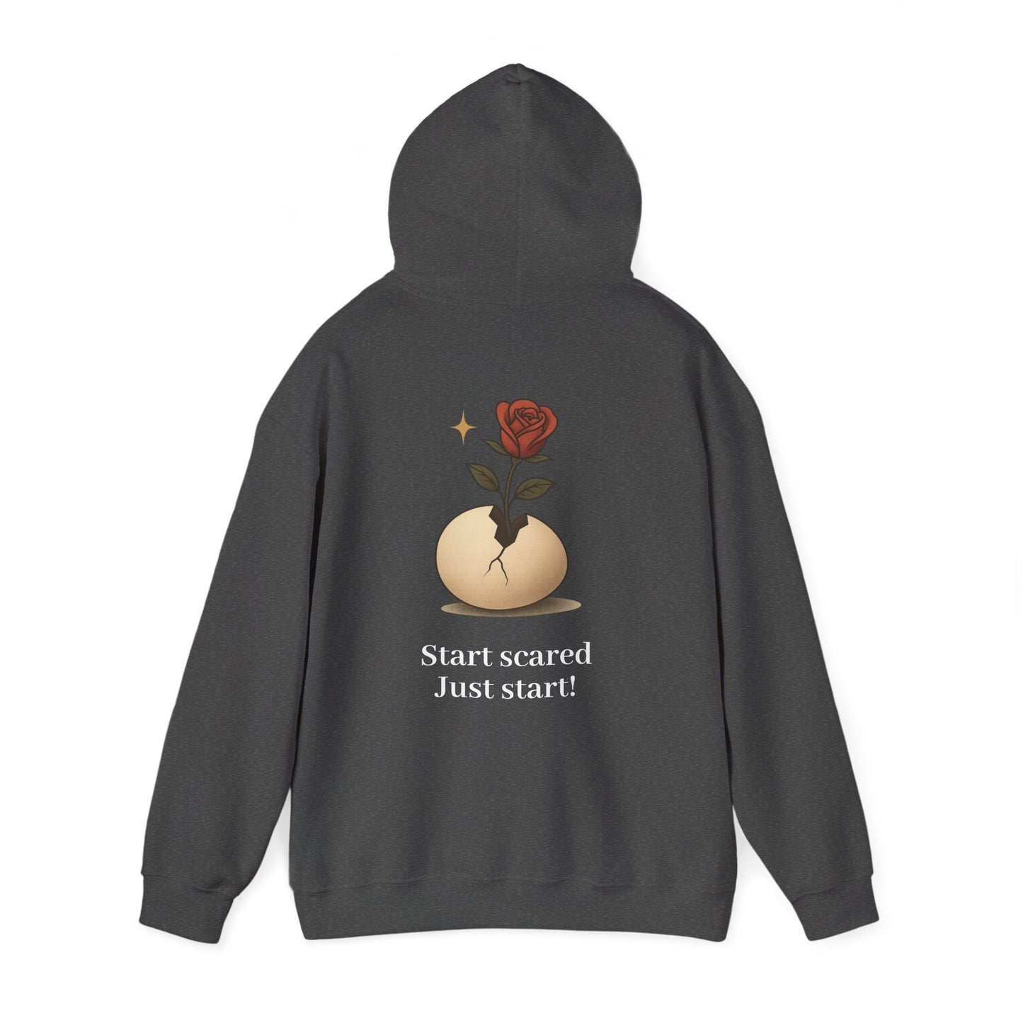 ''Becoming - Just Start'' Unisex Hooded Sweatshirt