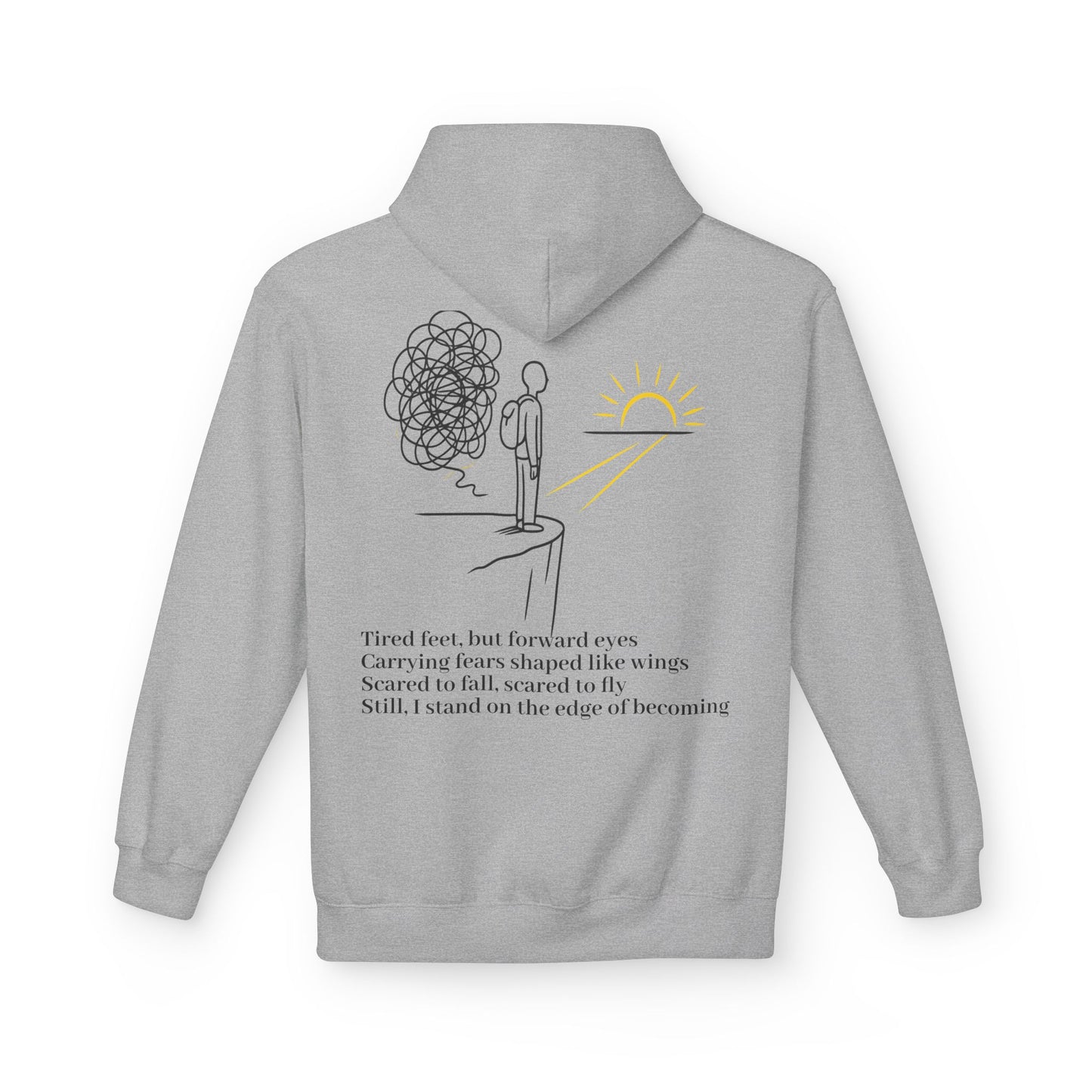 ''Becoming'' Unisex Midweight Softstyle Fleece Hoodie