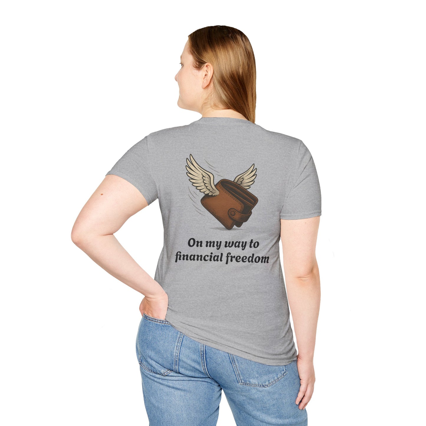 ''Becoming - Financial Freedom'' Unisex T-Shirt