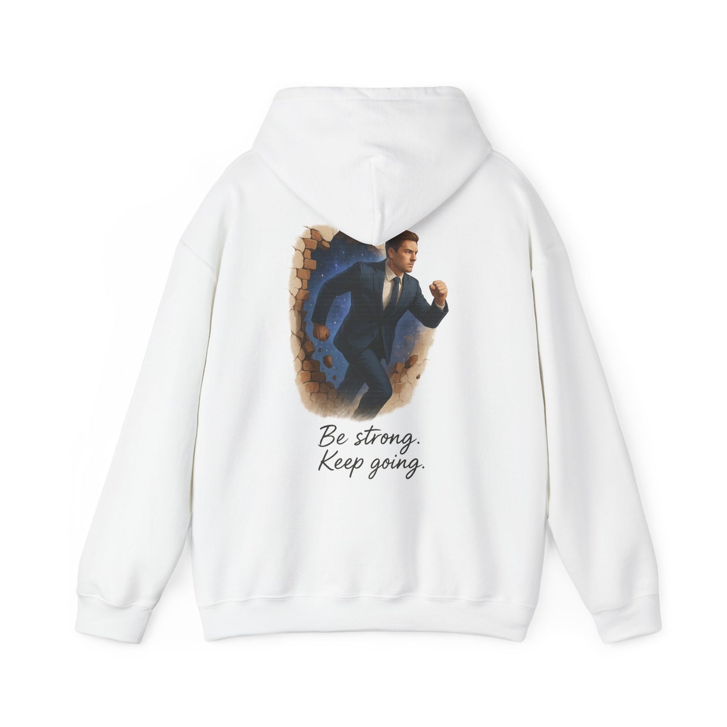 ''Keep going'' Unisex Hooded Sweatshirt