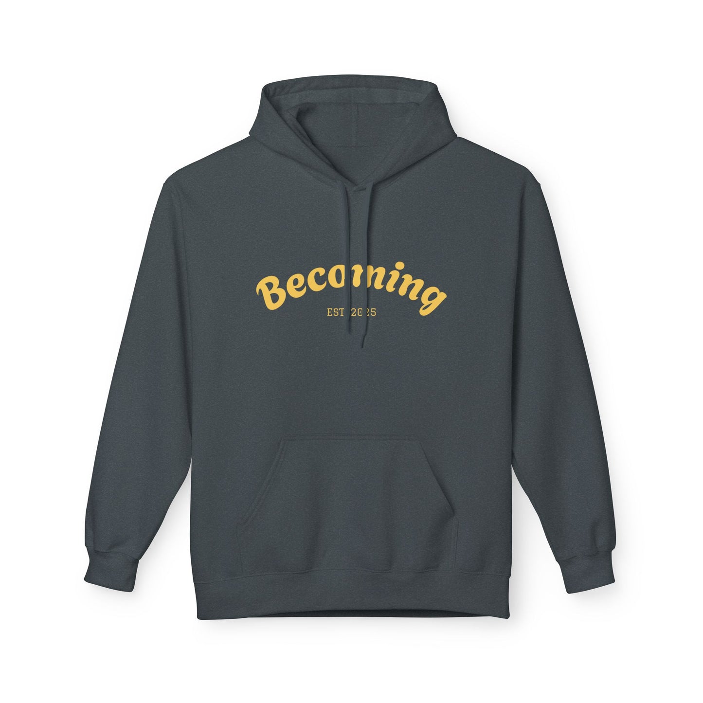 ''Becoming - No Limits'' 80% Cotton Hoodie