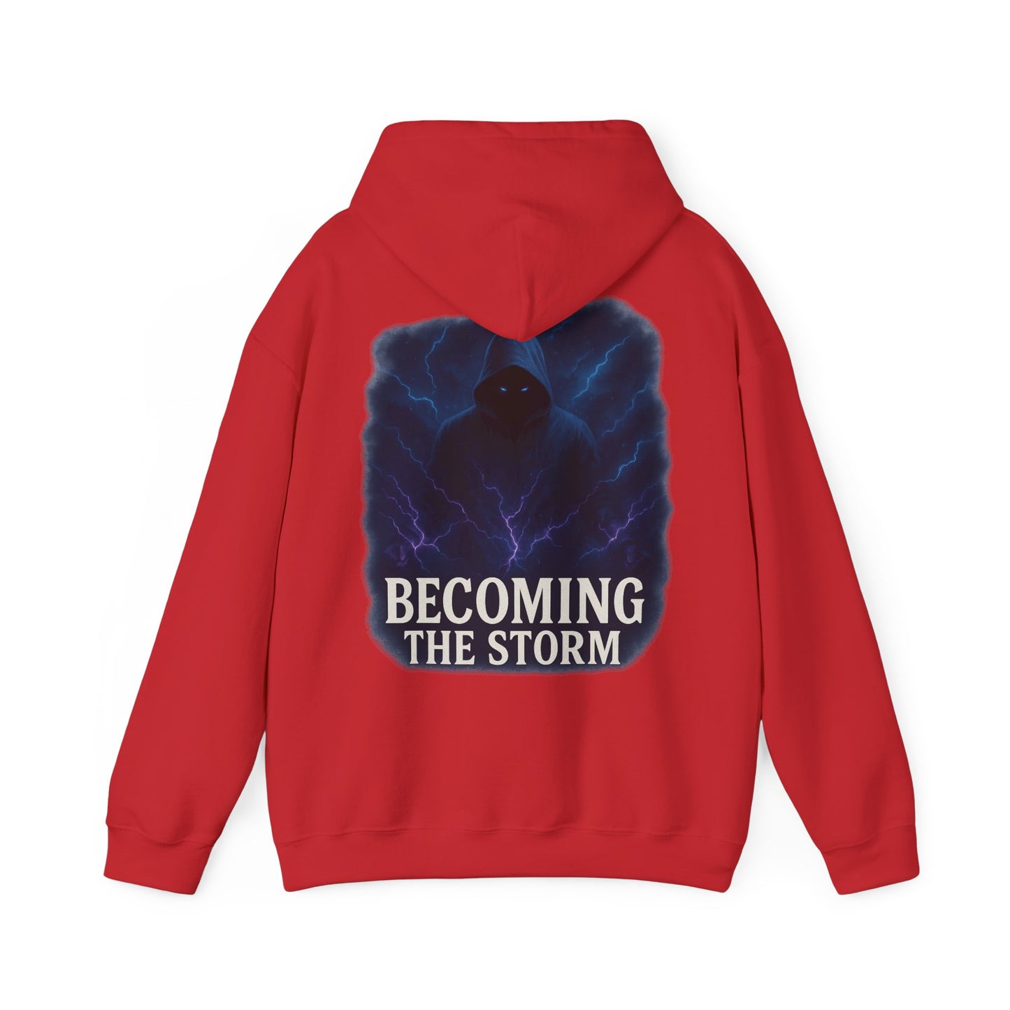 "Becoming the storm'' Unisex Hooded Sweatshirt