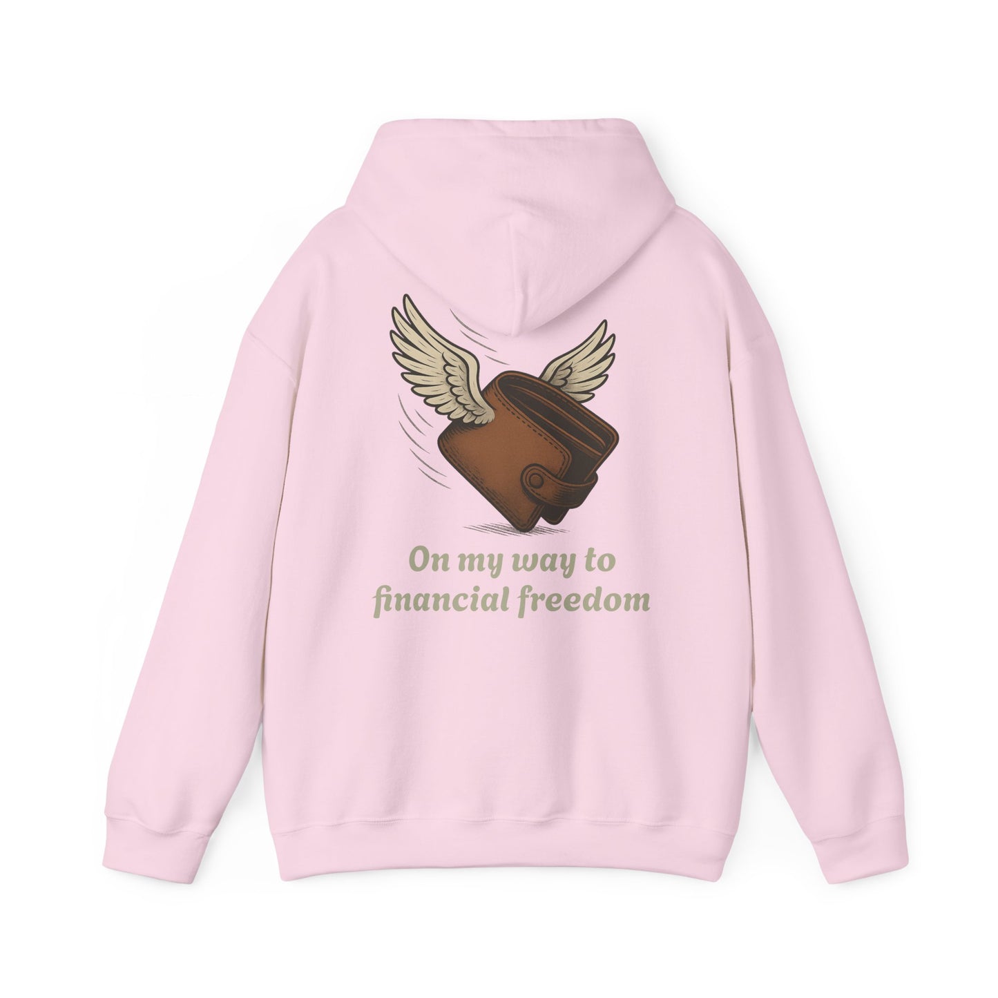 ''Becoming - Financial Freedom'' Unisex Hooded Sweatshirt