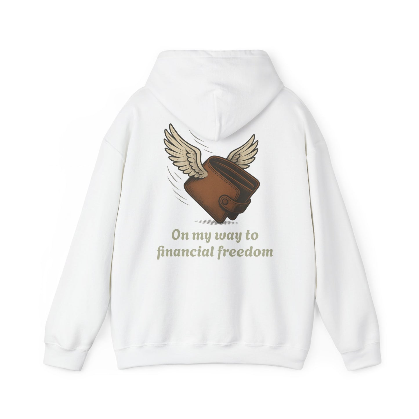 ''Becoming - Financial Freedom'' Unisex Hooded Sweatshirt