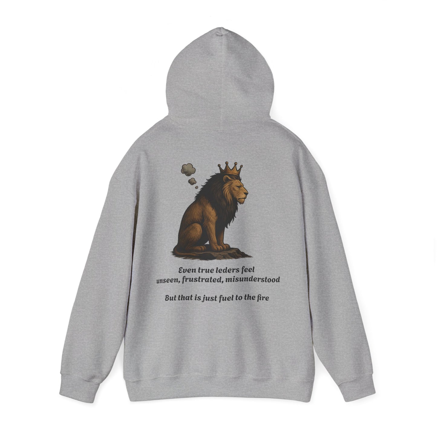 ''Becoming - True Leaders'' Unisex Hooded Sweatshirt