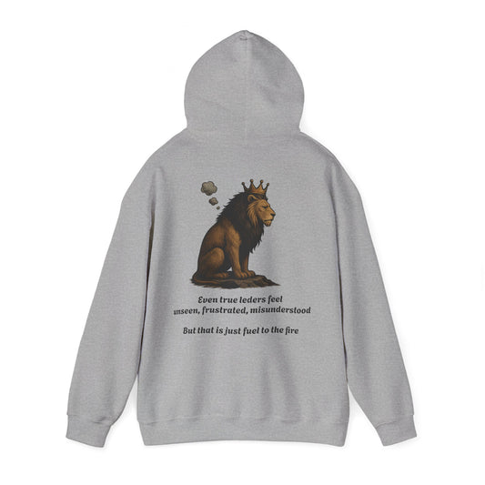 ''Becoming - True Leaders'' Unisex Hooded Sweatshirt