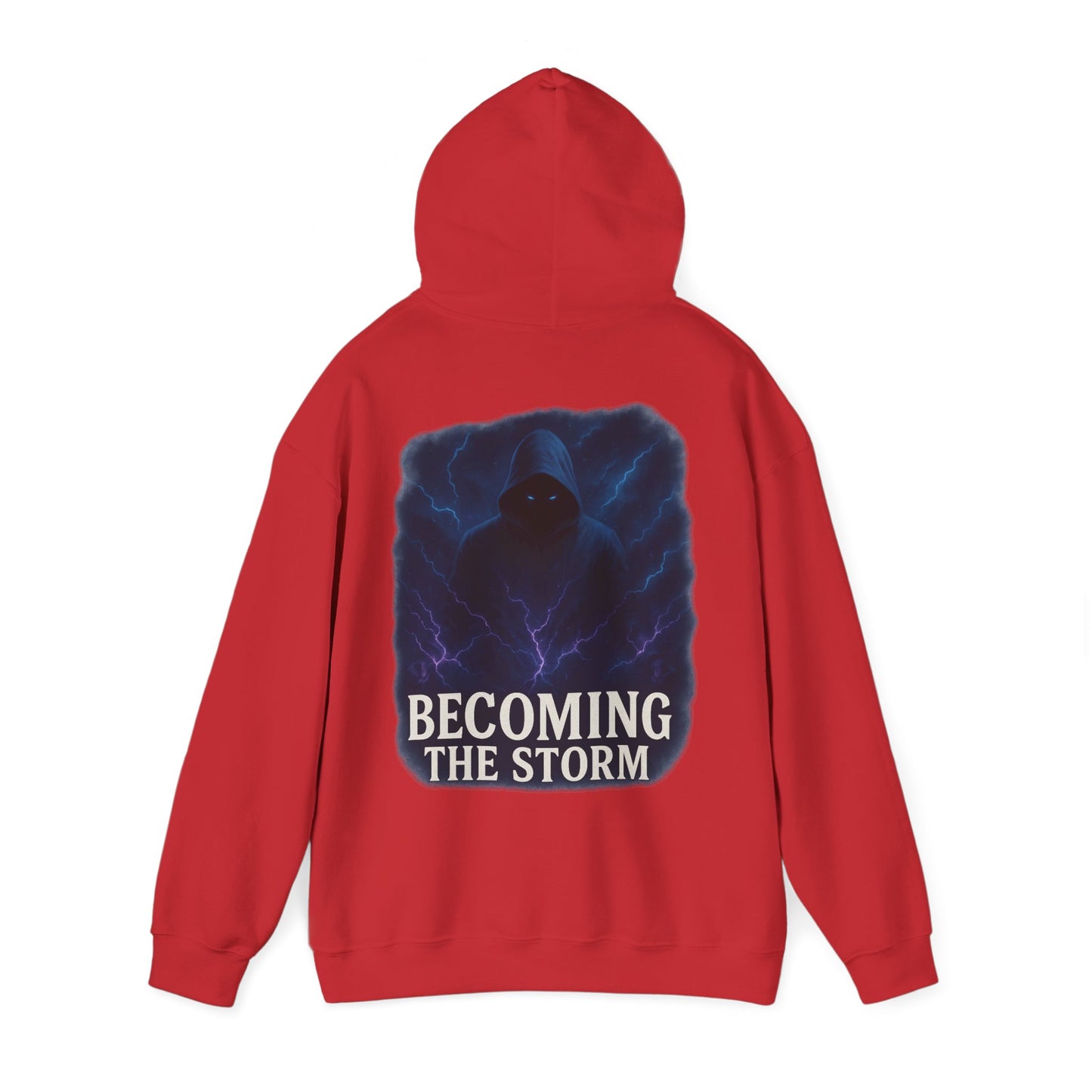 "Becoming the storm'' Unisex Hooded Sweatshirt