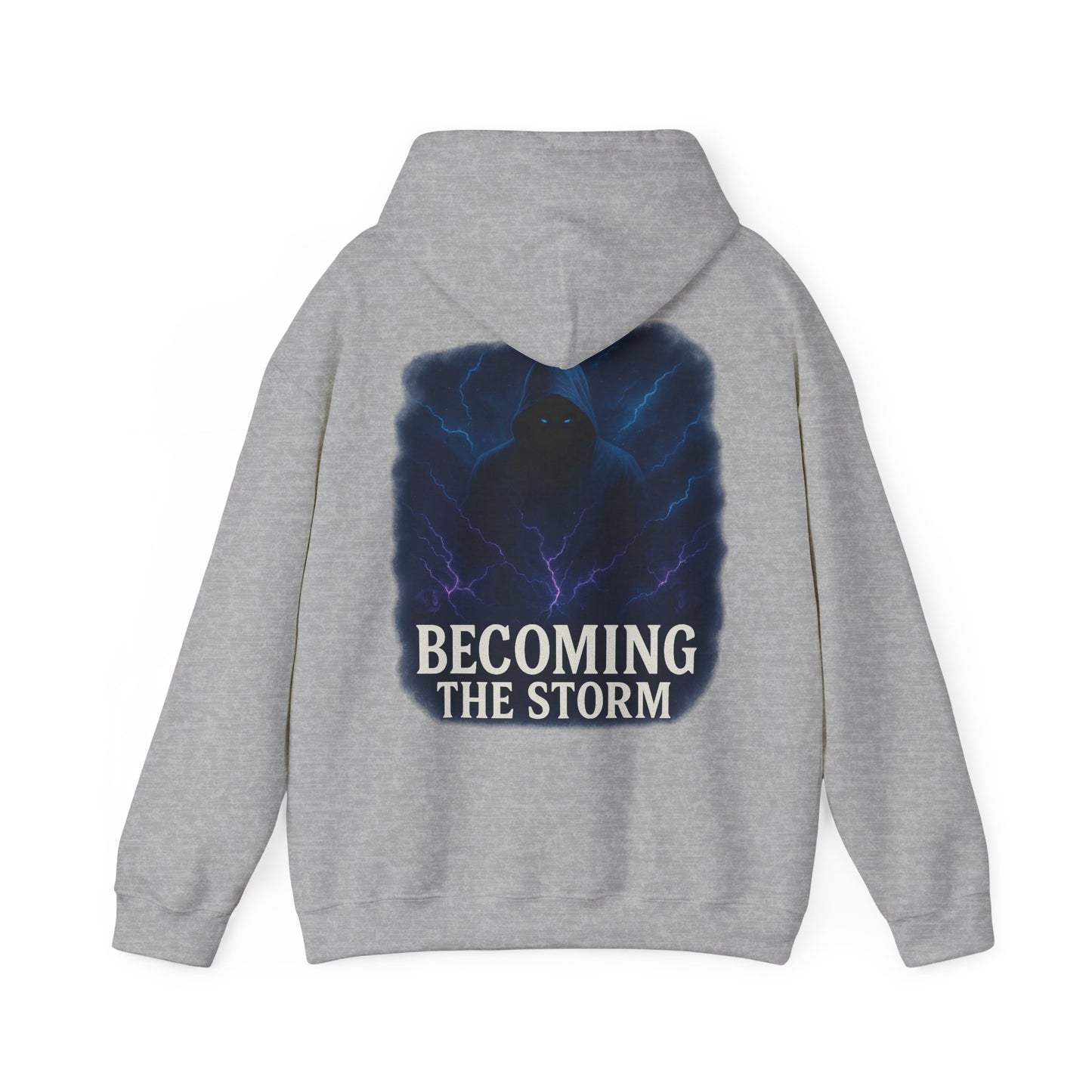 "Becoming the storm'' Unisex Hooded Sweatshirt