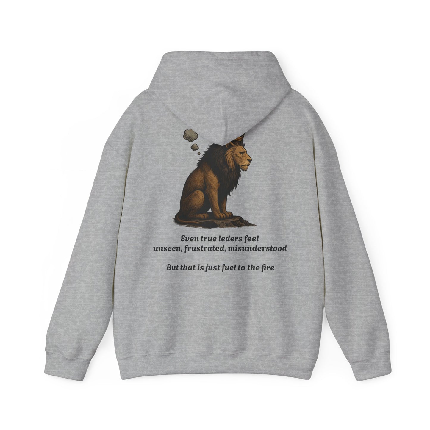 ''Becoming - True Leaders'' Unisex Hooded Sweatshirt