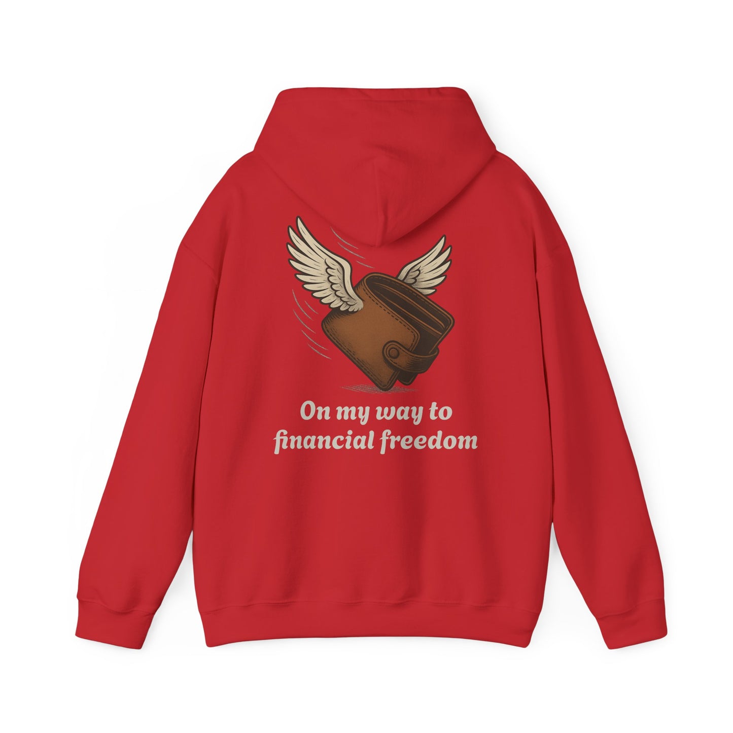 ''Becoming - Financial Freedom'' Unisex Hooded Sweatshirt