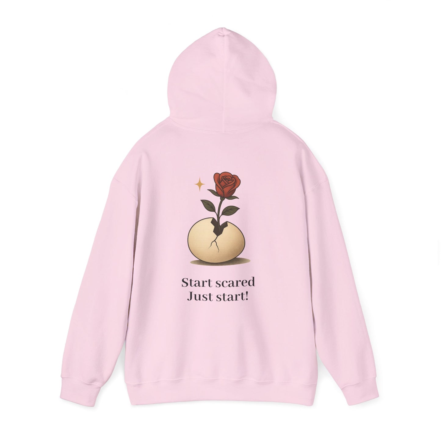 ''Becoming - Just Start'' Unisex Hooded Sweatshirt