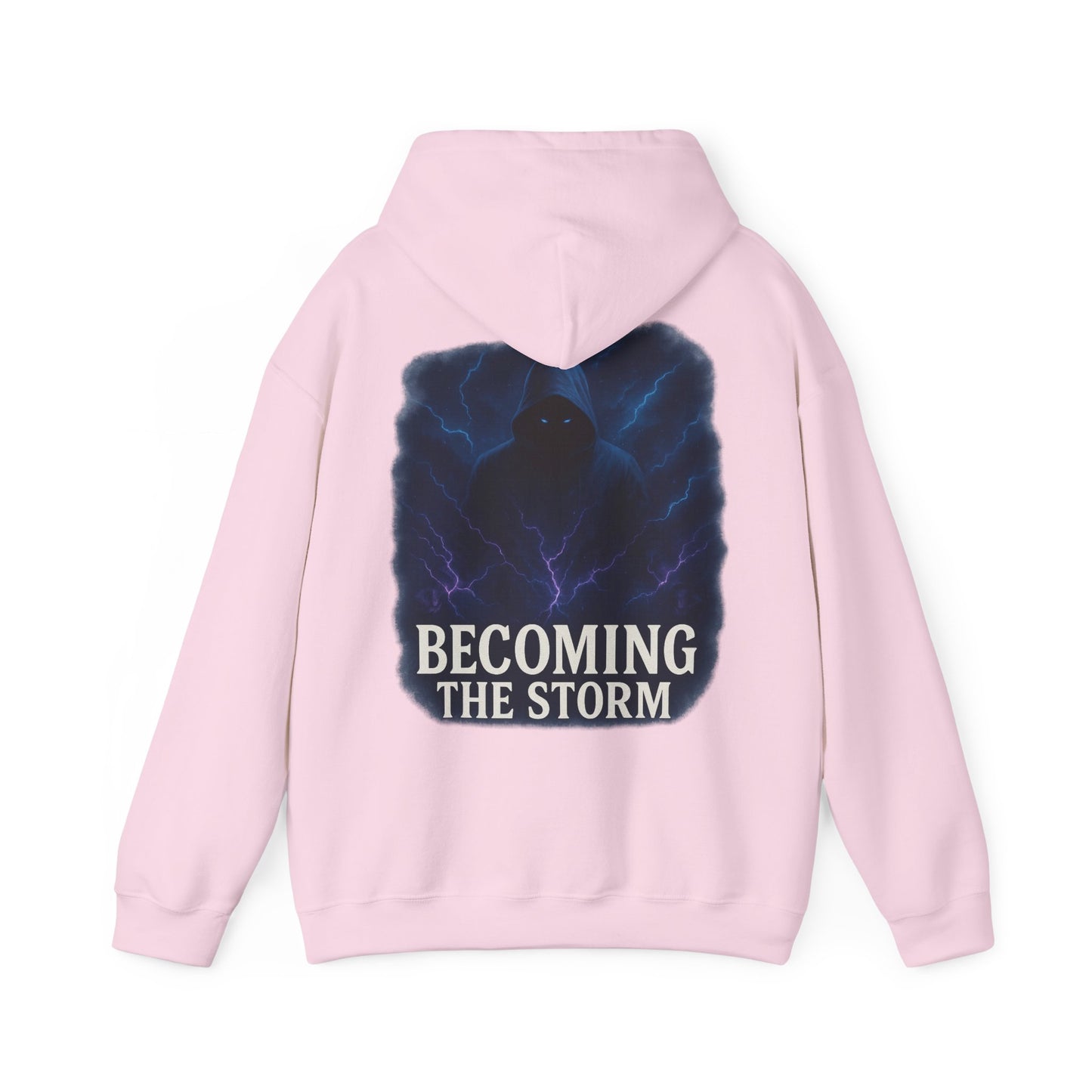"Becoming the storm'' Unisex Hooded Sweatshirt