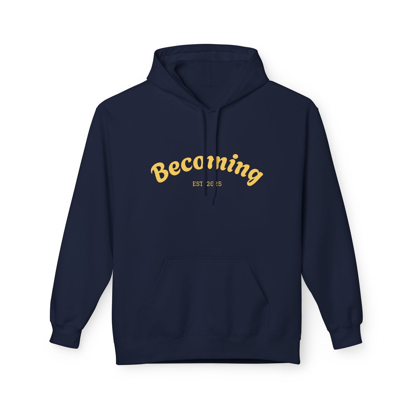 ''Becoming - No Limits'' 80% Cotton Hoodie
