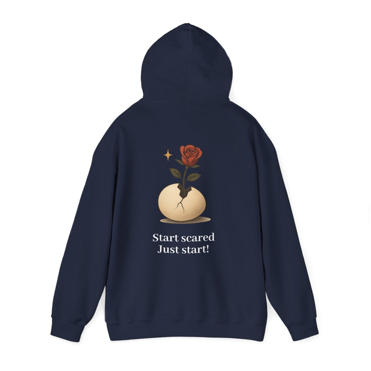 ''Becoming - Just Start'' Unisex Hooded Sweatshirt