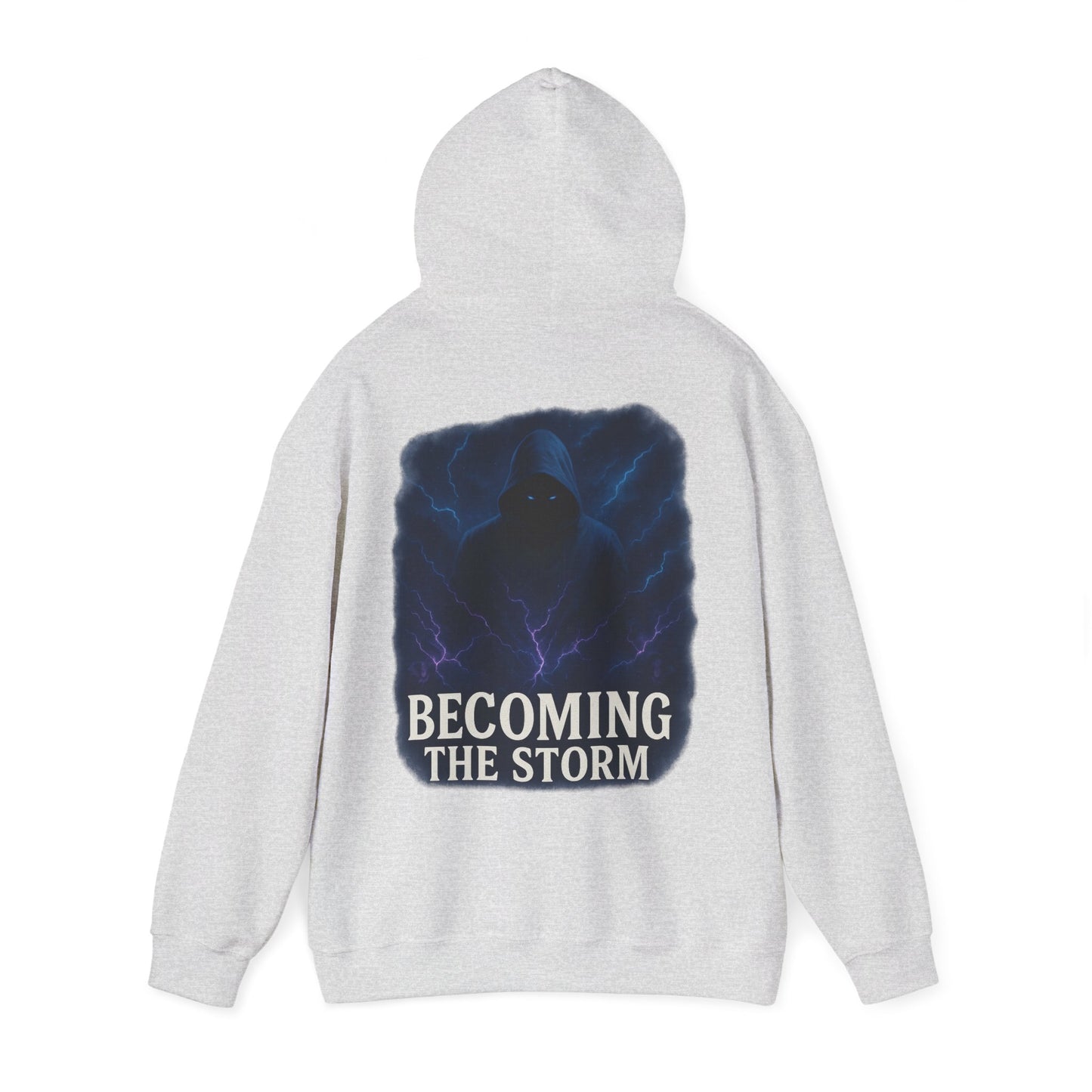 "Becoming the storm'' Unisex Hooded Sweatshirt