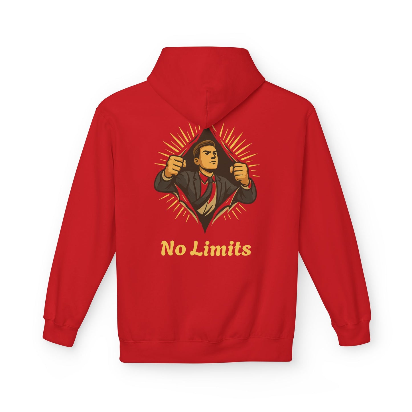 ''Becoming - No Limits'' 80% Cotton Hoodie