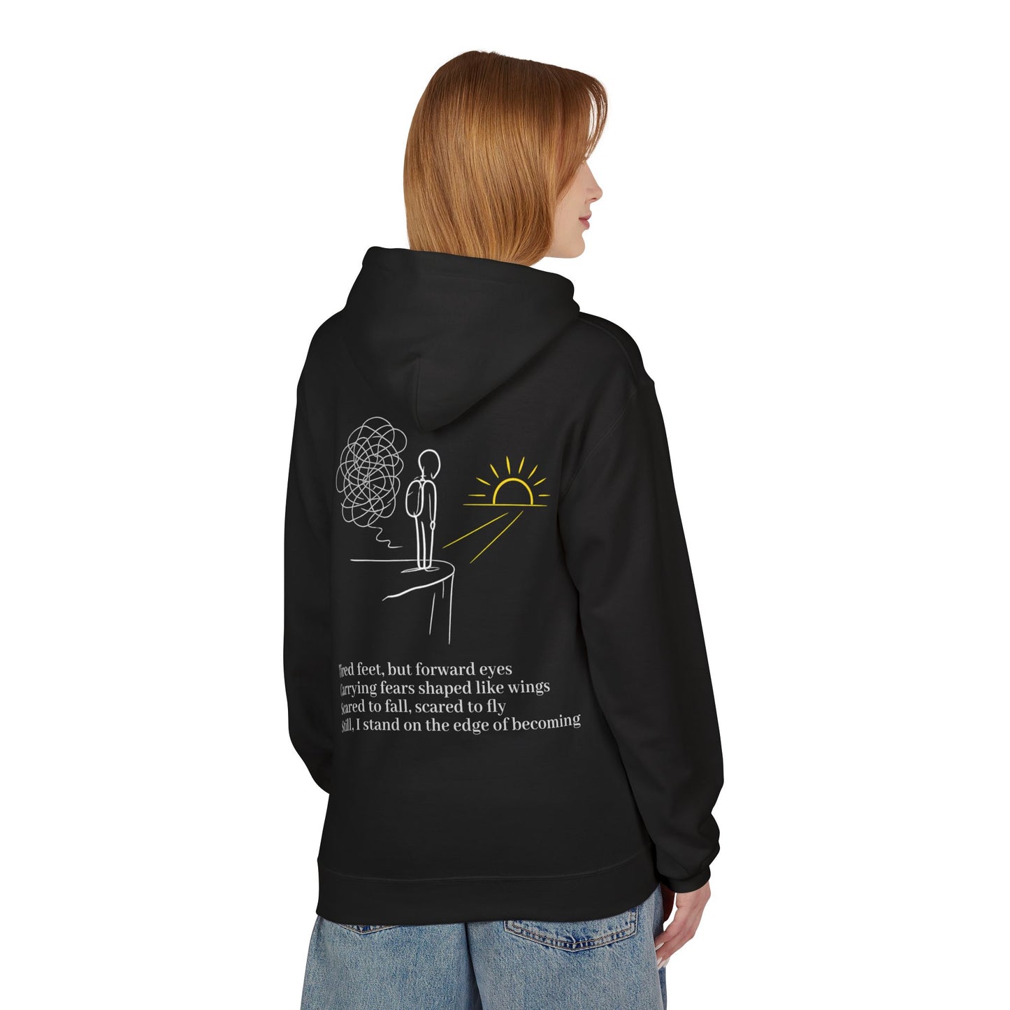 ''Becoming'' Unisex Midweight Softstyle Fleece Hoodie
