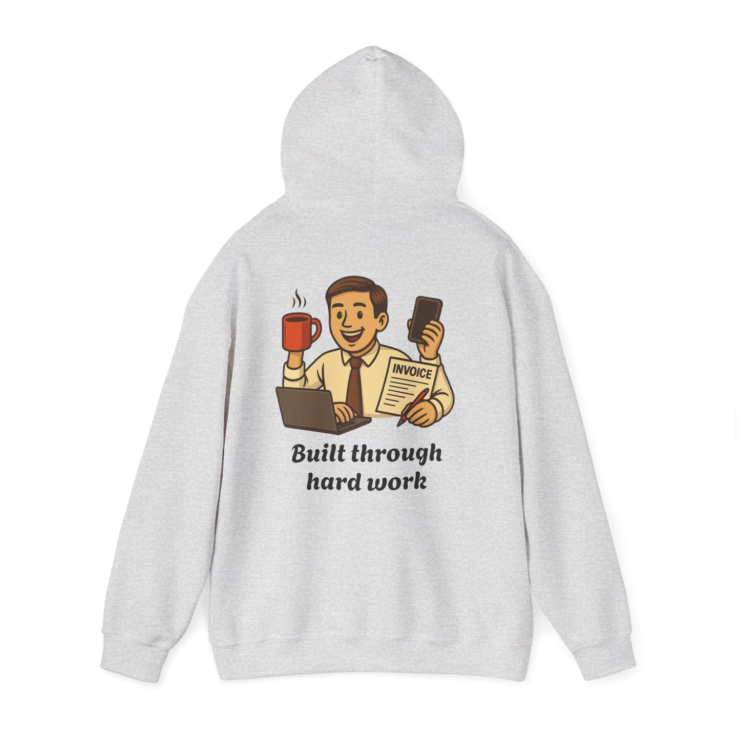 ''Becoming - Built'' Unisex Hooded Sweatshirt