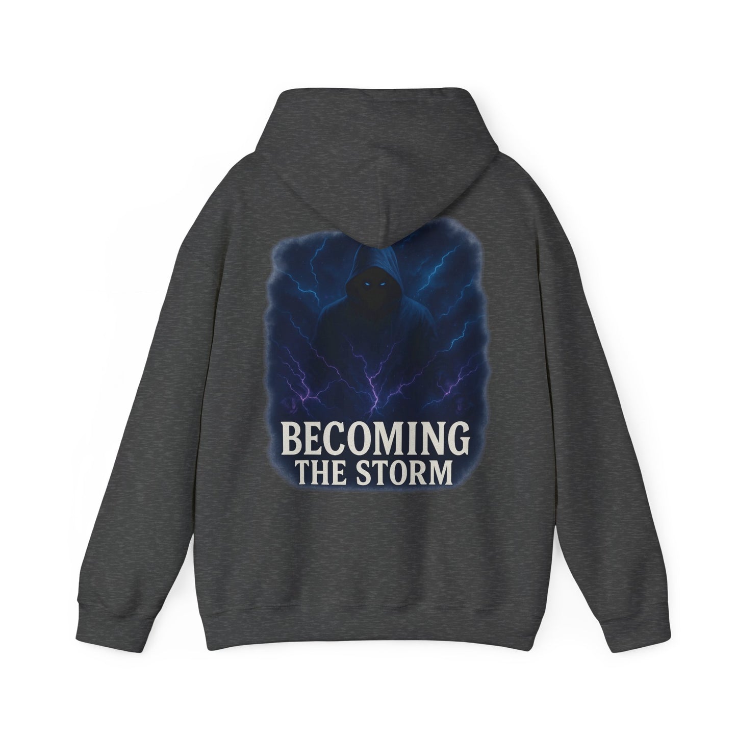 "Becoming the storm'' Unisex Hooded Sweatshirt